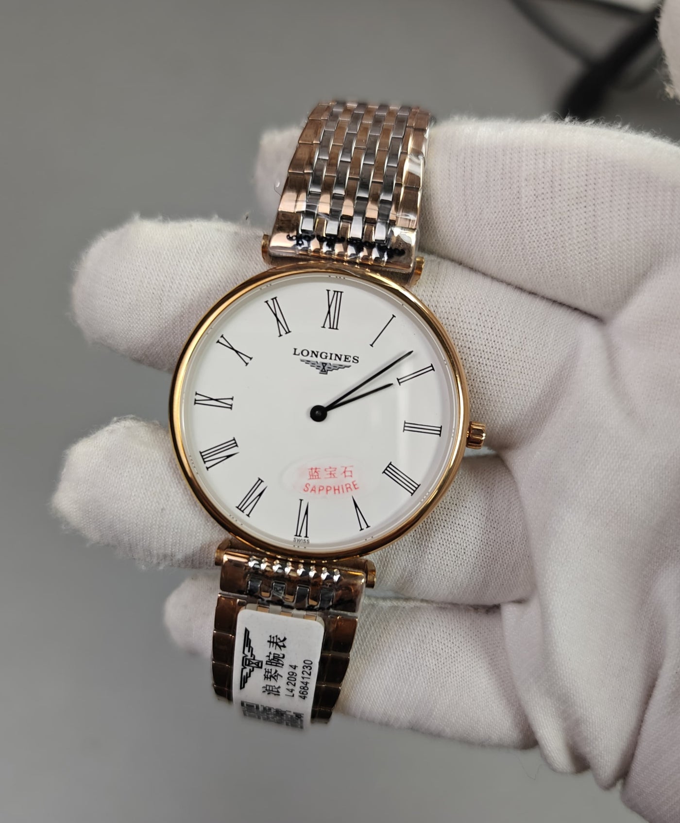 Lady Swiss Original Longines Roman Index Watch